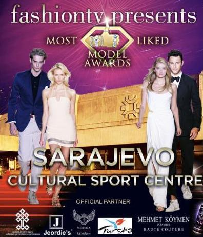 fashion tv most liked model awards u sarajevu 