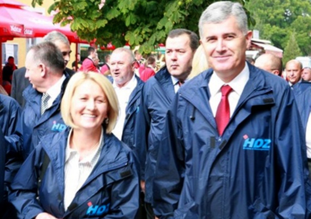 Dragan Čović i Borjana Krišto