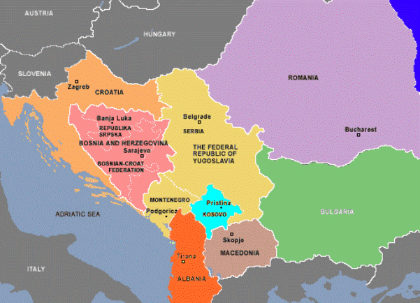 Balkan karta