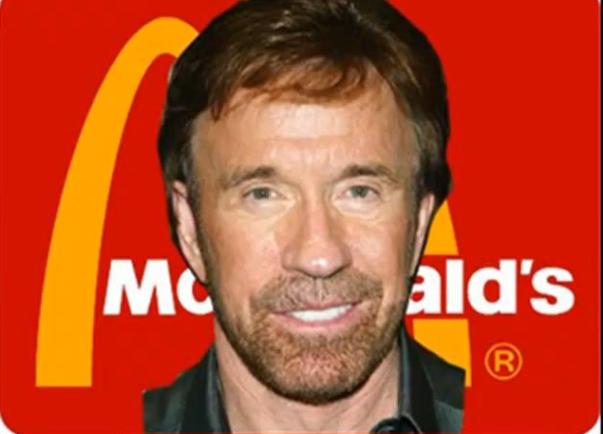chuk norris mc donalds