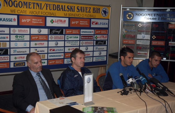Press nogometne reprezenacije BiH/ Foto: DEPO