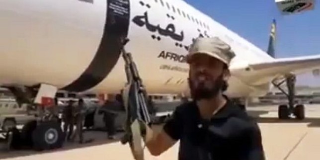 zarobljen avion