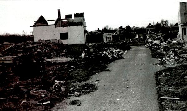 Medački džep 1993. bio je golemo zgarište; foto: Feral Tribune 