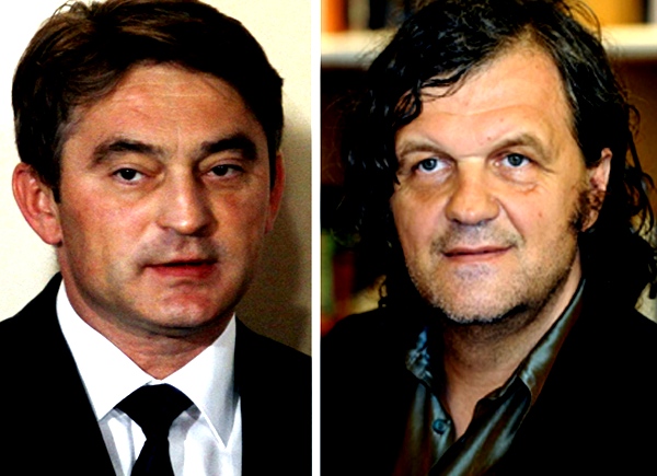 Emir Kusturica i Željko Komšić