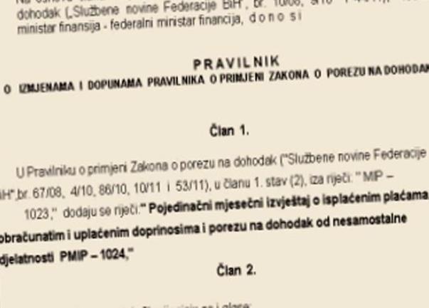 pravilnik zakona