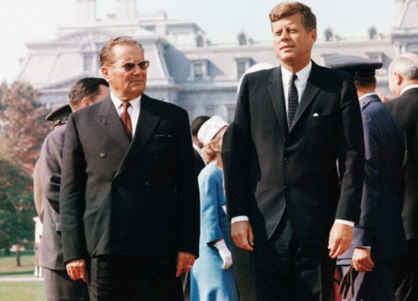 Josip Broz Tito i John Kennedy