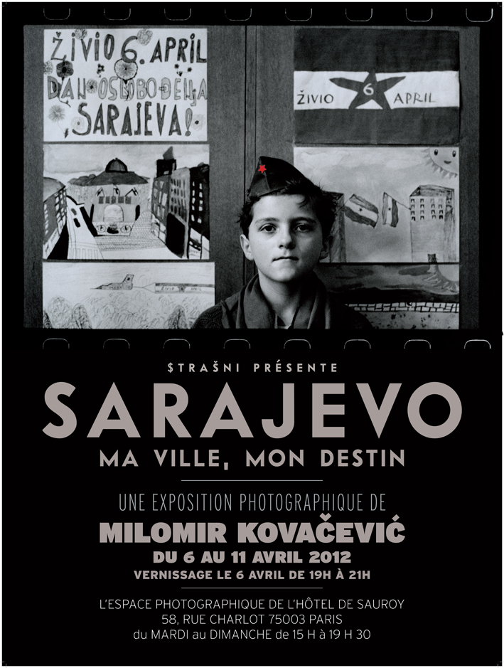 Milomir Kovačević Strašni- izložba u Parizu