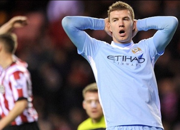 edin dzeko manchester city