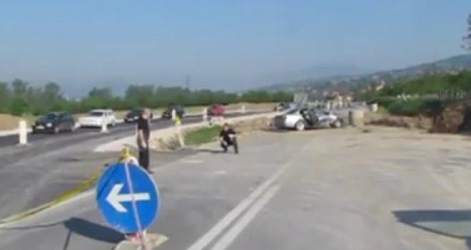 Poginula pješakinja na magistralnom putu Sarajevo-Zenica, vozač pobjegao s mjesta nesreće