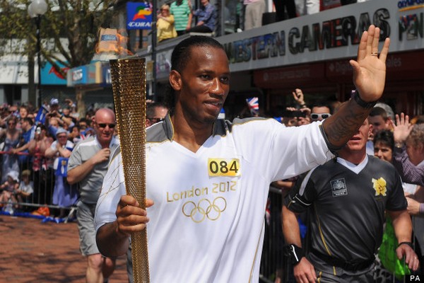 Didier Drogba nosio olimpijsku baklju