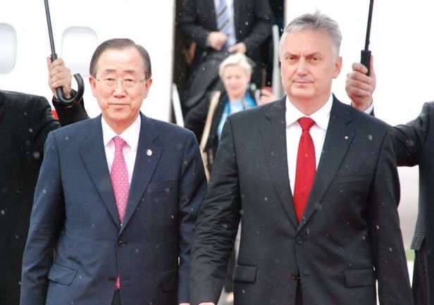 Ban Ki-moon u posjeti BiH