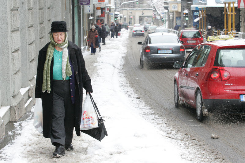 Snijeg u Sarajevu, decembar 2012.