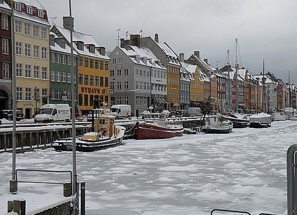 Kopenhagen zimi