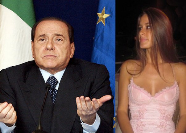 Katarina Knežević Silvio Berlusconi