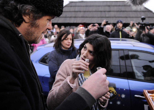 Audrey Tautou i Emir Kusturica