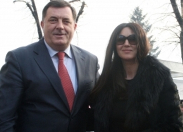 Monica Bellucci i Milorad Dodik