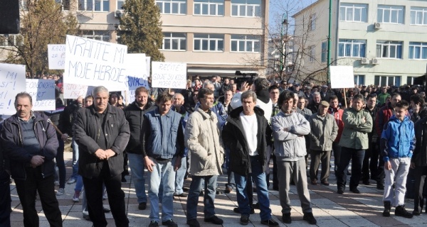 Protest u Goraždu zbog hapšenja bivših pripadnika 31. Drinske udarne brigade