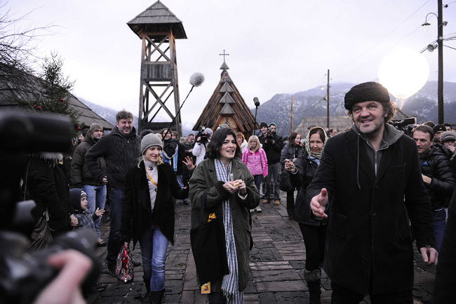 Audrey Tautou i Emir Kusturica