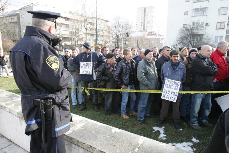 protest živinice5 protest živinice5