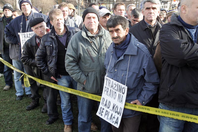 protest živinice3 protest živinice3