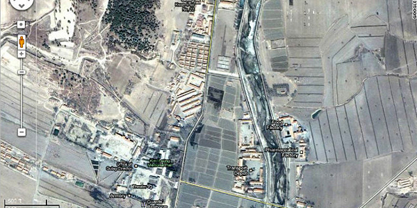 Sjeverna Koreja - Google Earth