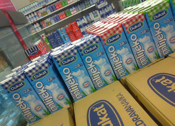 Konzum mlijeko