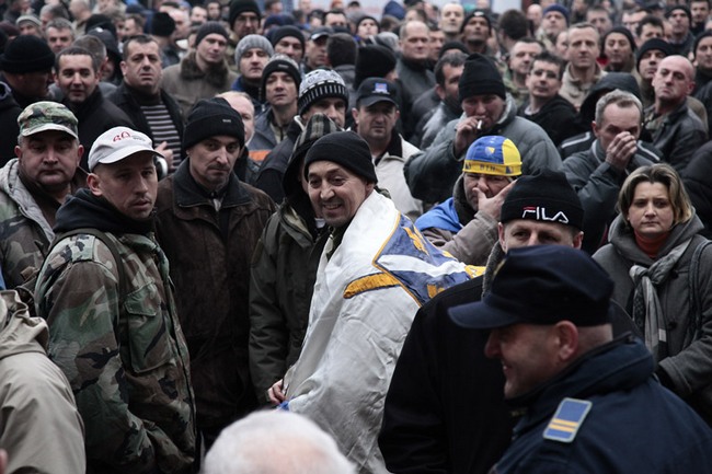 Protesti ispred Federalnog parlamenta/ Foto: DEPO PORTAL