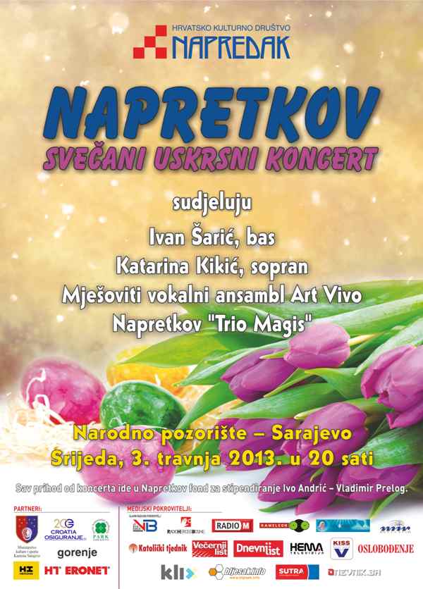 Napretkov svečani uskrsni koncert 2013