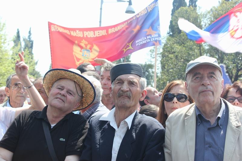 protesti opozicije u Crnoj Gori