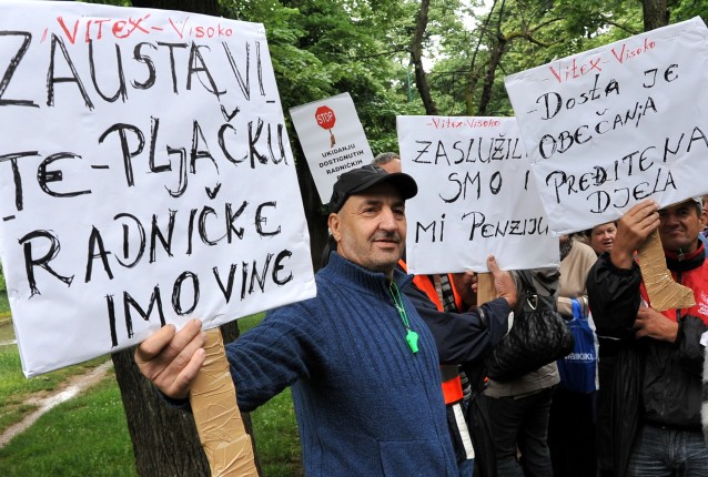 protesti radnika sarajevo