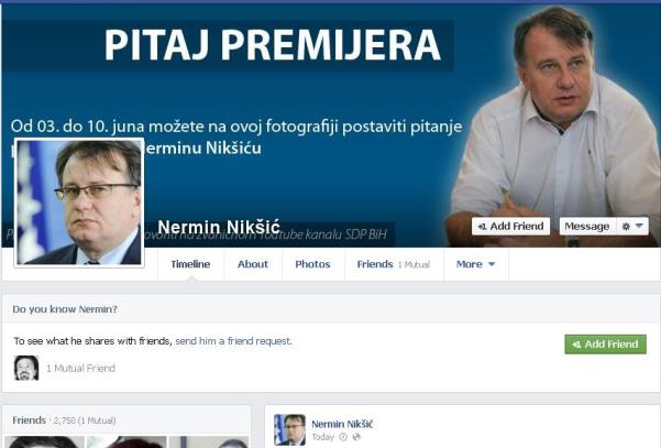 Nermin Nikšić_facebook