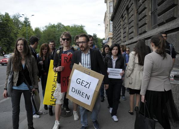 Protesti Sarajevo-Istanbul