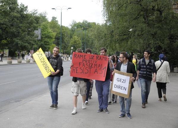 Protesti Sarajevo-Istanbul