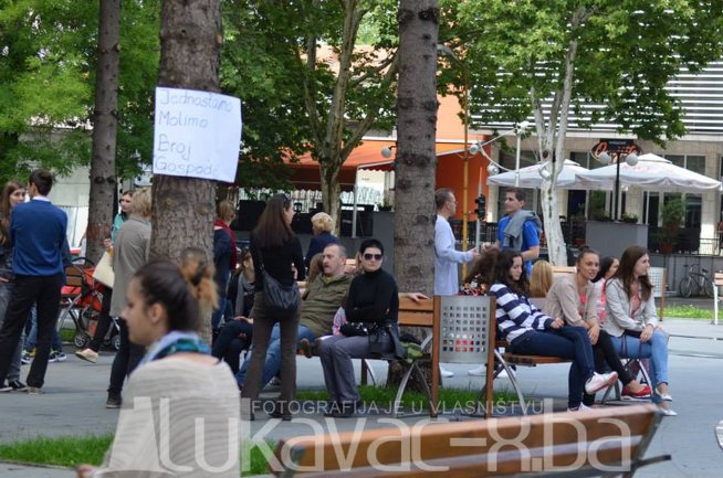 Protesti u Lukavcu - JMBG/ Foto: Lukavac-x.ba