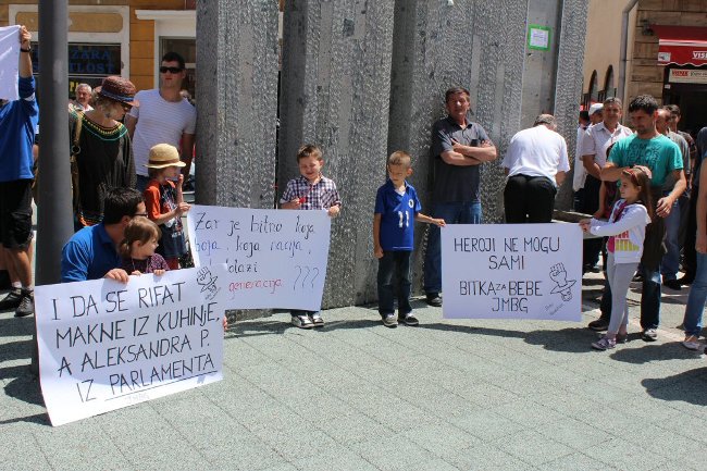 Protesti u Bugojnu - JMBG/ Foto: Mirza Balihodžić