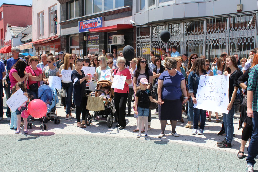 Protesti u Bugojnu - JMBG/ Foto: Mirza Balihodžić