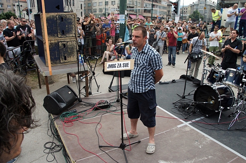 Veliki protestni koncert za JMBG/Foto: Depo Portal