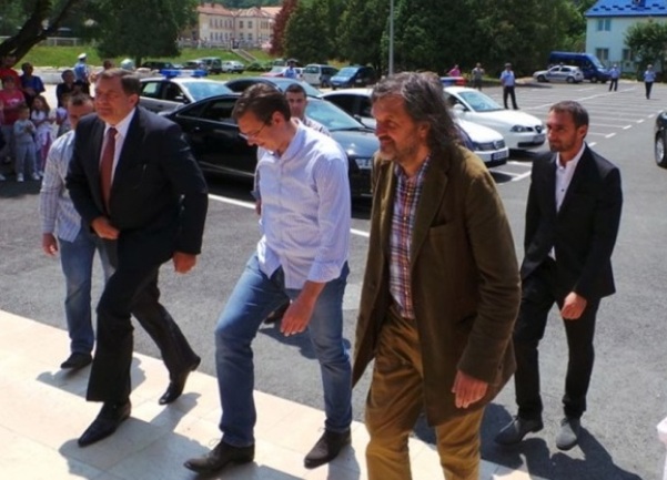 Vučić, Kusturica i Dodik/ Foto: RTRS