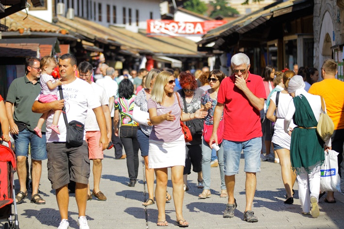 Turisti u Sarajevu/Foto: Anadolija