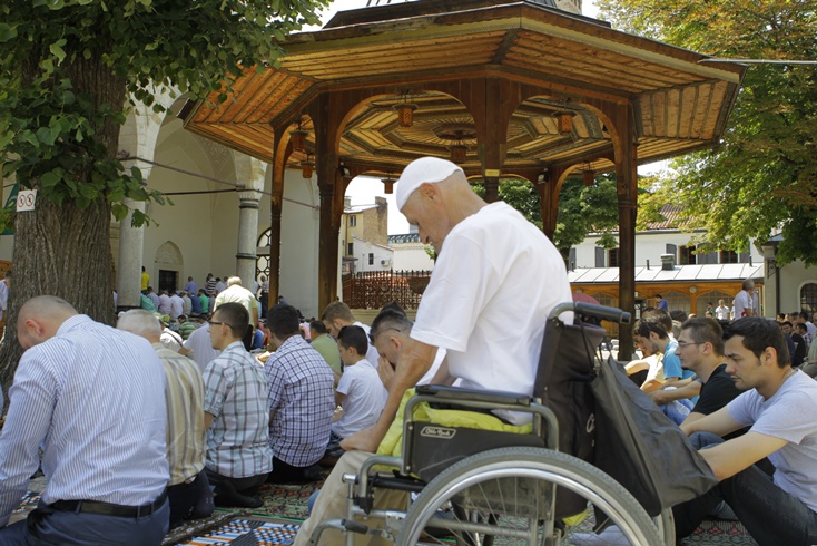 Hutba hafiza Spahića/Foto: Anadolija