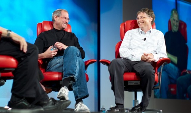 bill gates-steve jobs