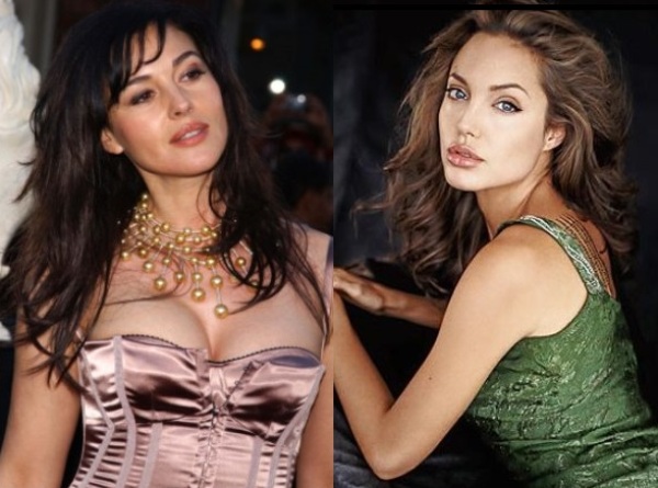 Monica Bellucci vs. Angelina Jolie 