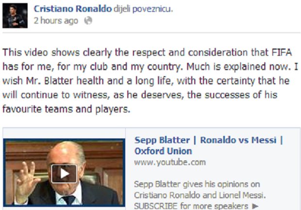 Cristiano Ronaldo FB