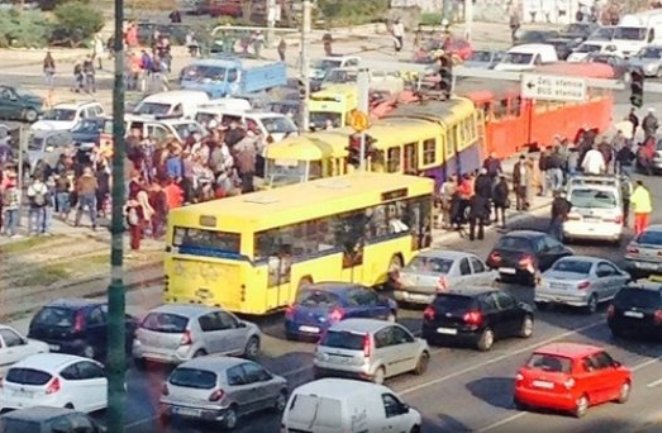 Sudar tramvaja u Sarajevu