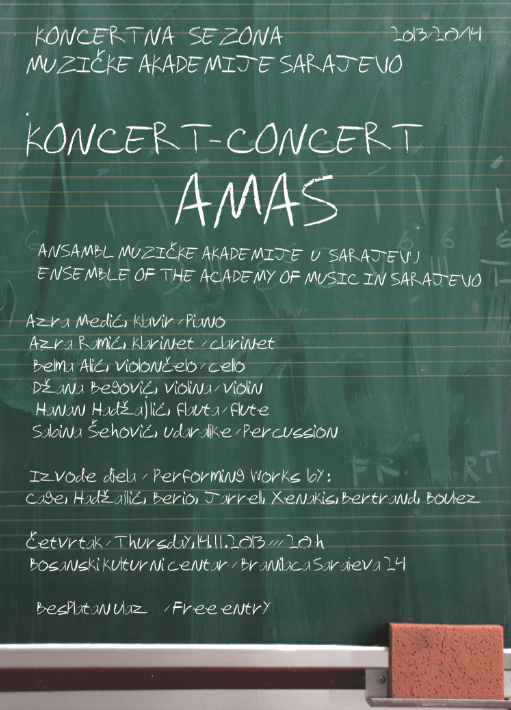 koncert aMAS ansambla