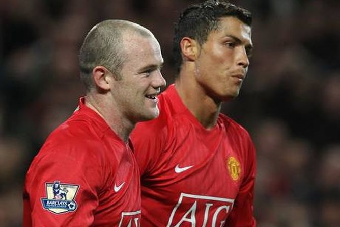 rooney i ronaldo