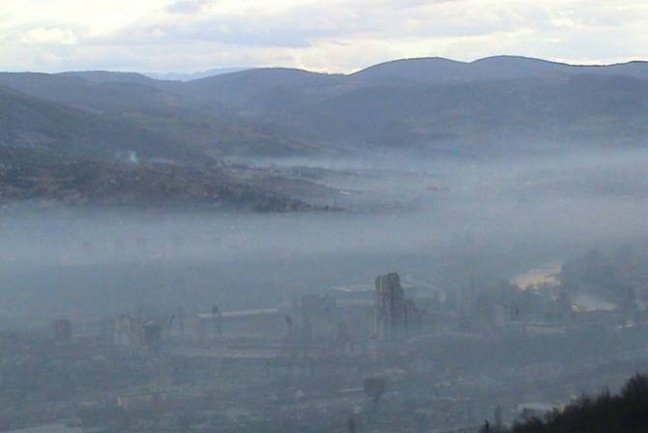 Zenica - zagađen zrak