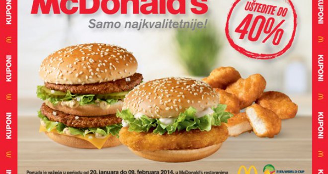 Preskup za uslove u BiH: Zatvoren McDonald's i u Banjoj Luci