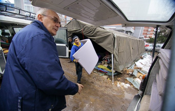 roditelji djece iz Konjević Polja ispred OHR-a/ Foto: AA