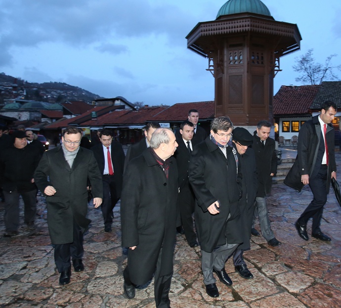 Ahmet Davutoglu stigao u Sarajevo/Foto: Anadolija